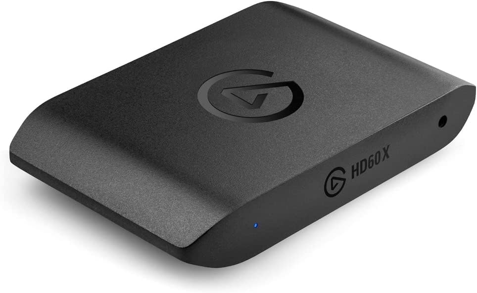 Elgato HD60 X external capture card for a Mac recording setup